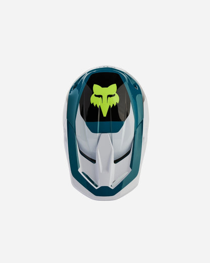 Fox Racing V1 Nitro Helm – Metallicblau