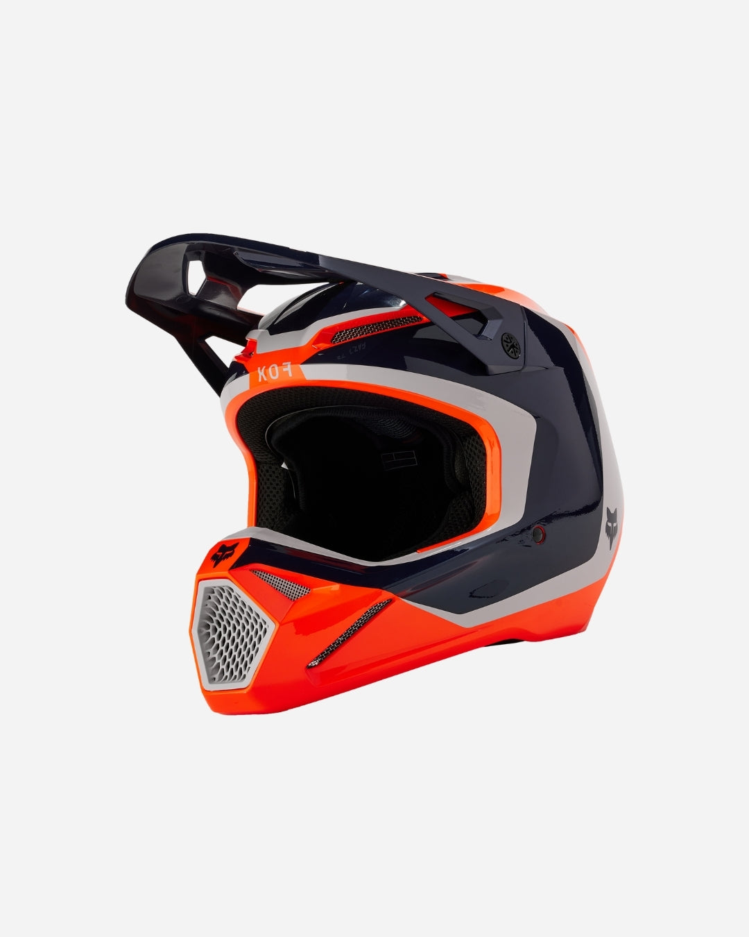 Fox Racing V1 Nitro Helm – Fluoreszierendes Orange