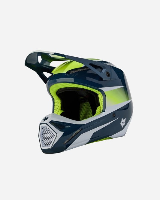 Casque Fox Racing V1 Flora - Indigo foncé