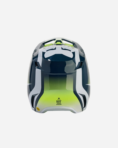 Casque Fox Racing V1 Flora - Indigo foncé