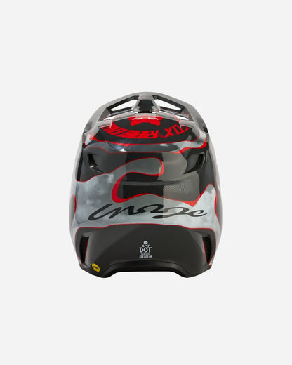 Casque Fox Racing V1 Atlas - Gris/Rouge