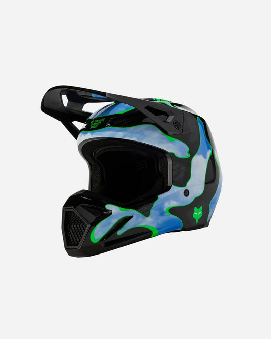 Casque Fox Racing V1 Atlas - Noir/Vert