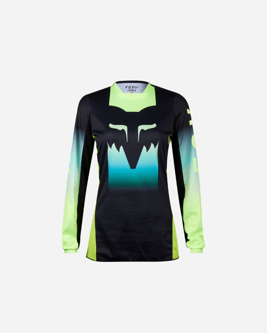 Maillot femme Fox Racing 180 Flora - Noir/Jaune