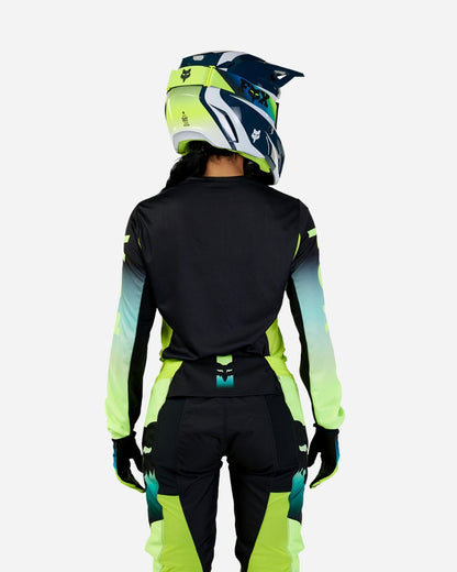 Maillot femme Fox Racing 180 Flora - Noir/Jaune