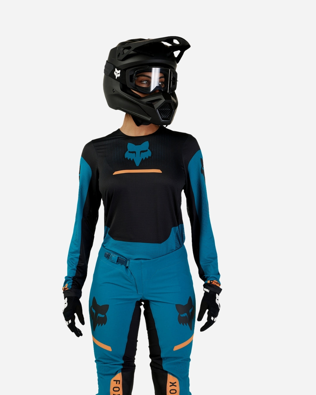 Maillot femme Fox Racing Flexair Ical - Bleu