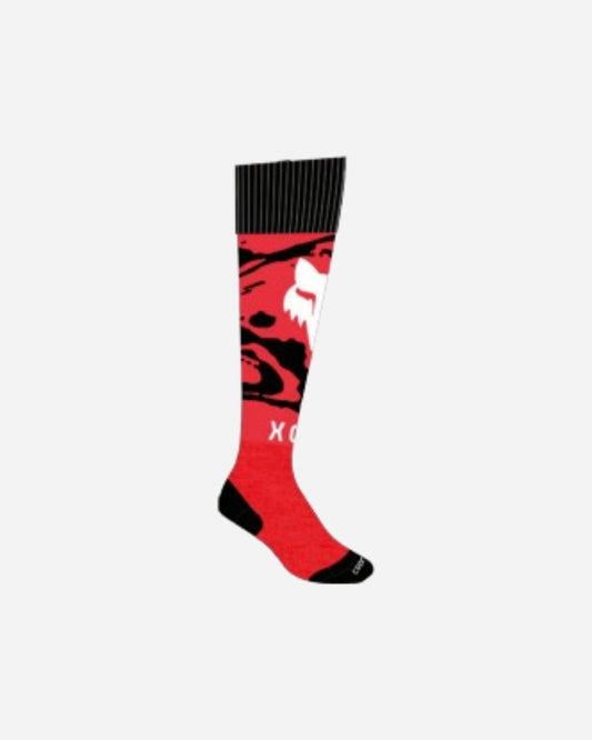 Chaussettes longues Fox Racing 360 Cienega - Rouge fluo