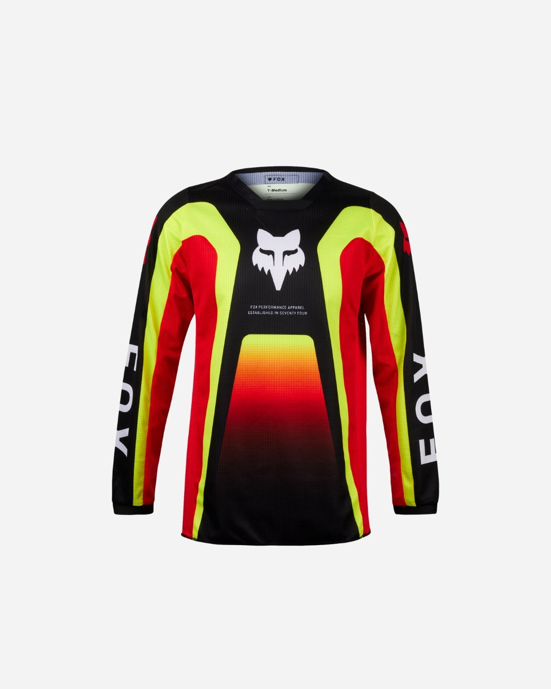 Maillot enfant Fox Racing 180 Ballast - Noir/Rouge