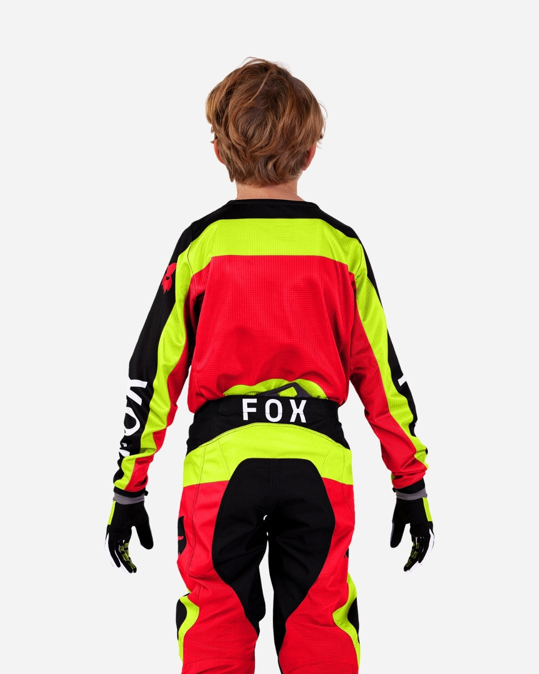 Maillot enfant Fox Racing 180 Ballast - Noir/Rouge