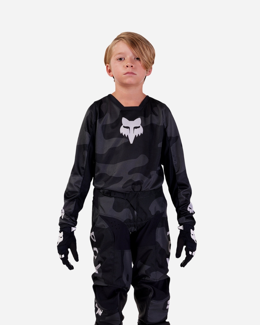 Maillot Enfant Fox Racing 180 Bnkr - Camouflage Noir