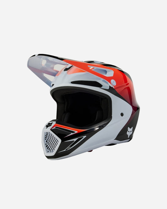 Casque enfant Fox Racing V3 Streak - Blanc