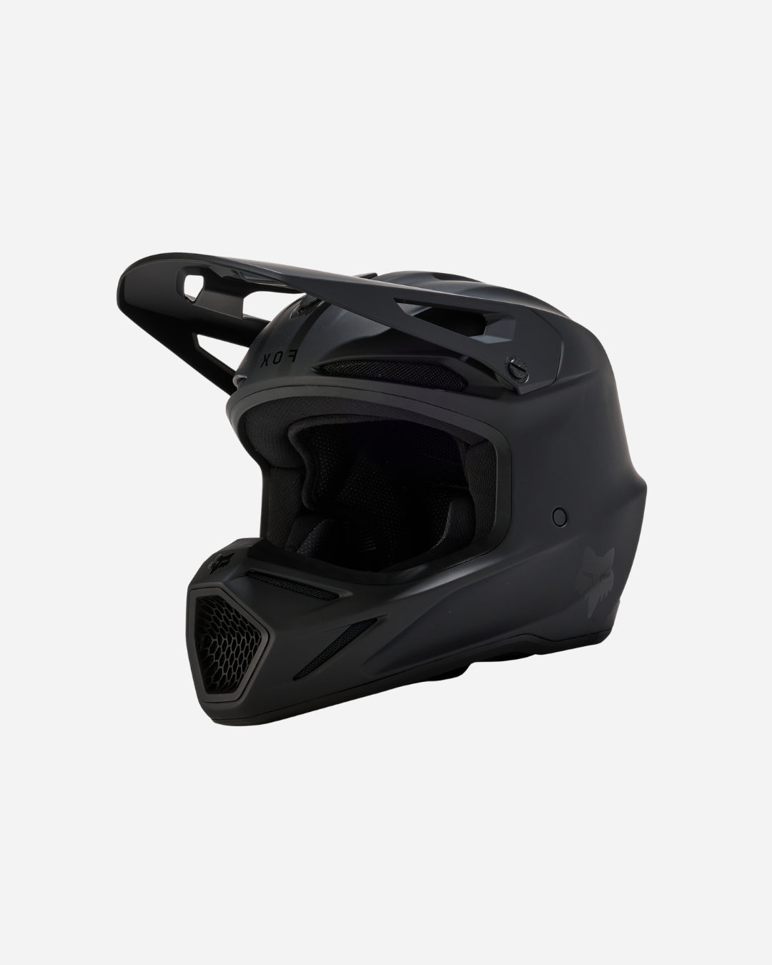 Casque enfant Fox Racing V3 - Noir mat uni