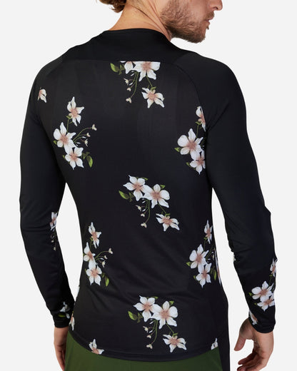 Fox Racing Flexair Ascent DXC Damen-Langarmtrikot – Schwarz