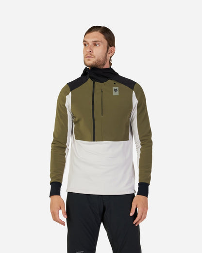 Fox Racing Defend Thermal Hoodie – Grün