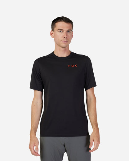 Fox Racing Ranger Drirelease Race Short Sleeve Jersey - Black