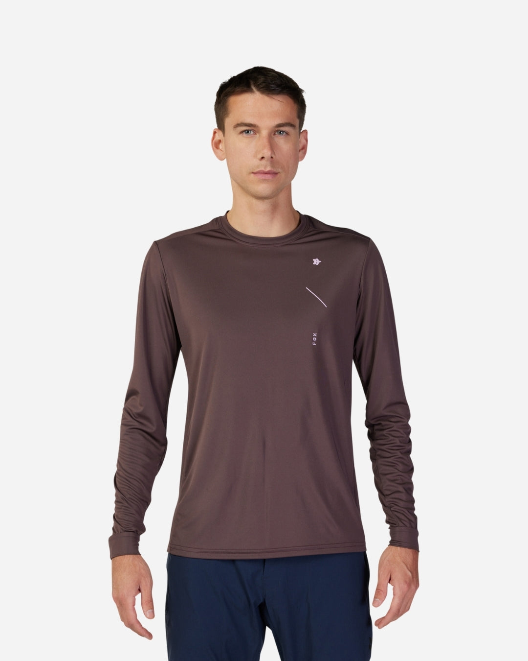 Fox Racing Ranger Saturate Long Sleeve Jersey - Purple