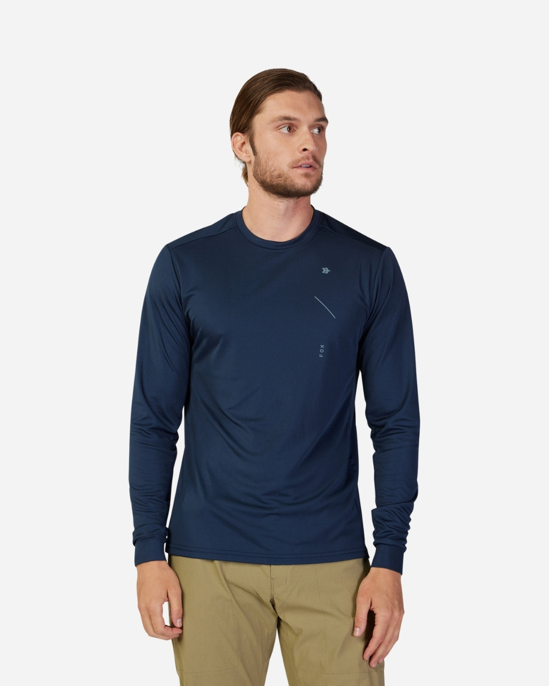 Fox Racing Ranger Saturate Long Sleeve Jersey - Midnight