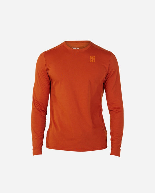 Maillot manches longues Fox Racing Ranger Drirelease - Orange Brûlé