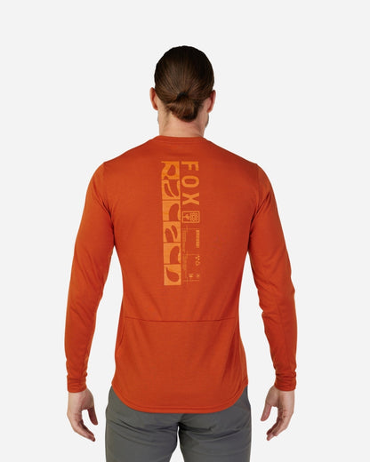 Fox Racing Ranger Drirelease Long Sleeve Jersey - Burnt Orange