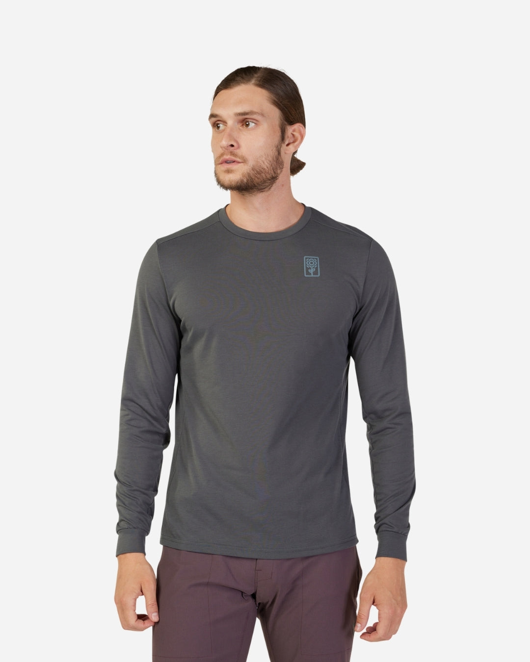 Maillot manches longues Fox Racing Ranger Drirelease - Gris Foncé