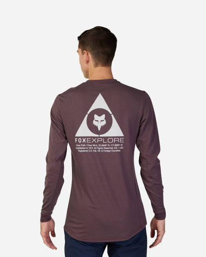 Fox Racing Ranger Drirelease Tred Midweight Long Sleeve Jersey - Purple