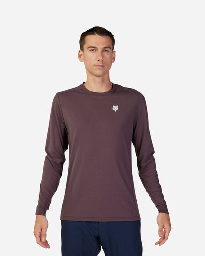 Fox Racing Ranger Drirelease Tred Midweight Long Sleeve Jersey - Purple