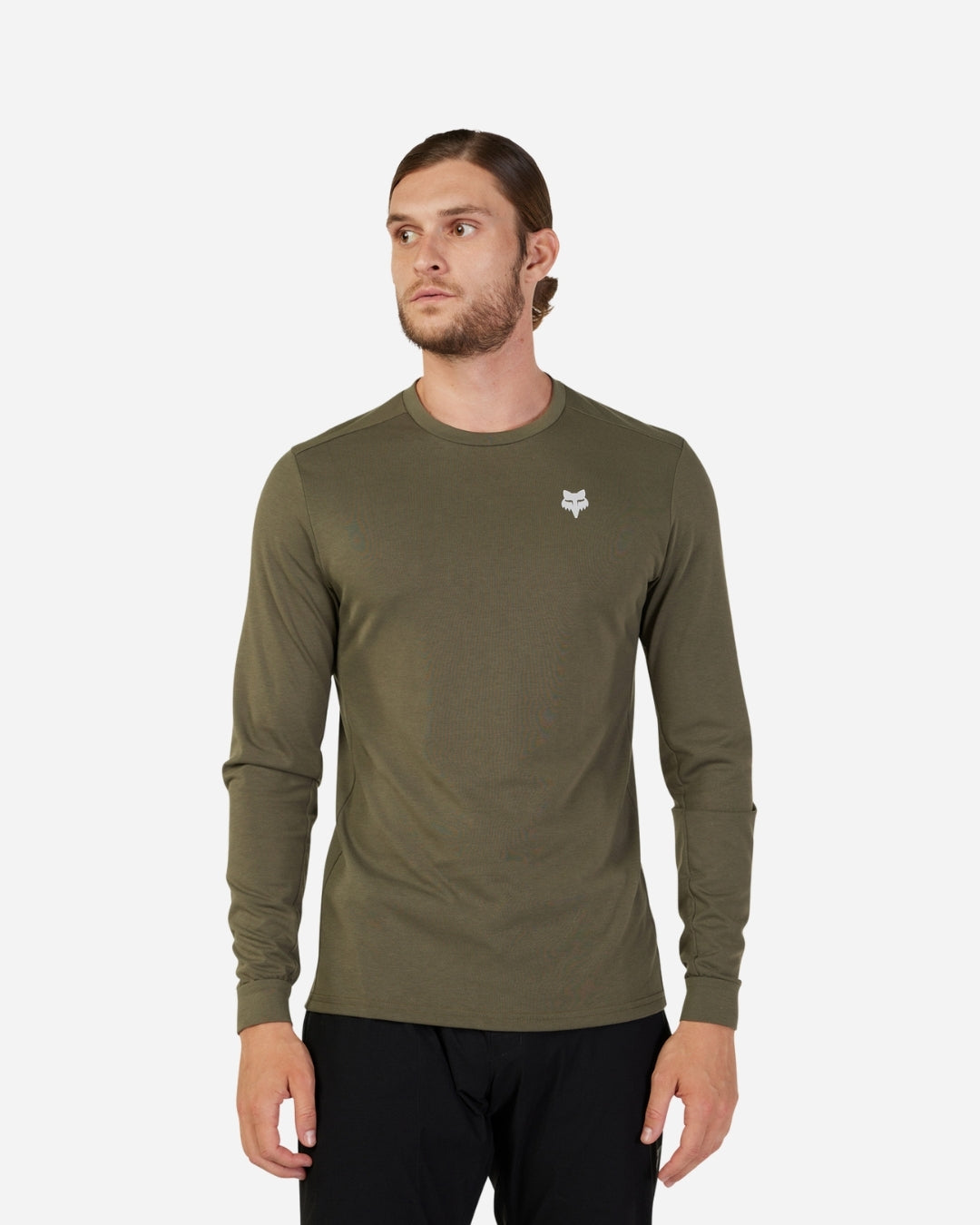 Maillot manches longues Fox Racing Ranger Drirelease Tred Midweight - Vert