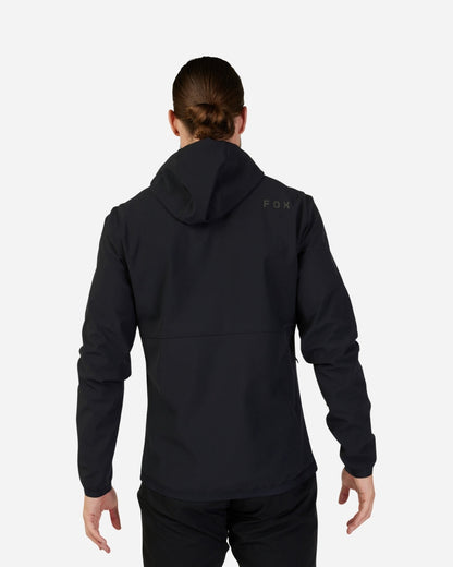 Felpa con cappuccio Fire Fox Racing Ranger - Nera