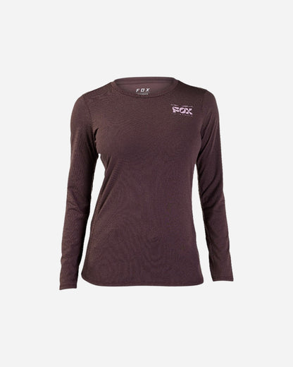 Maillot manches longues femme Fox Racing Ranger Drirelease - Violet