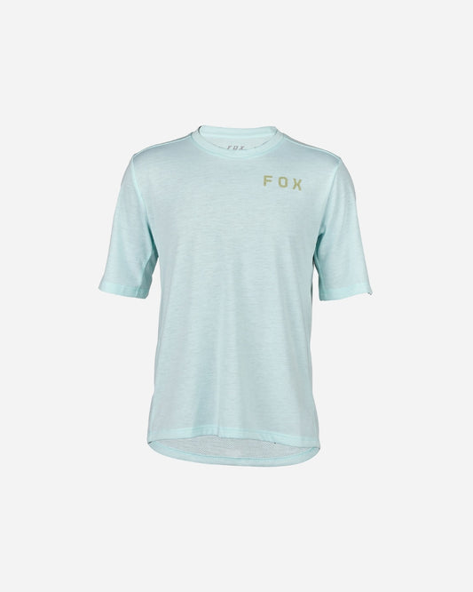 Maillot manches courtes enfant Fox Racing Ranger Drirelease - Bleu Glacier