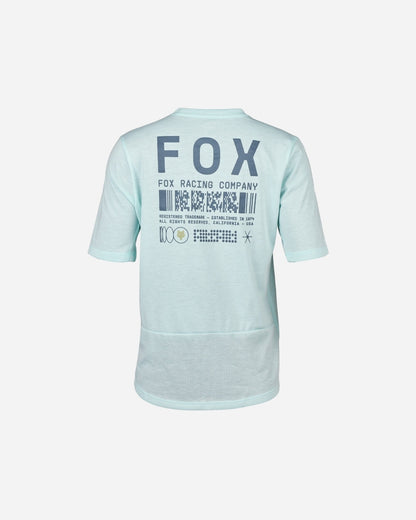 Maillot manches courtes enfant Fox Racing Ranger Drirelease - Bleu Glacier