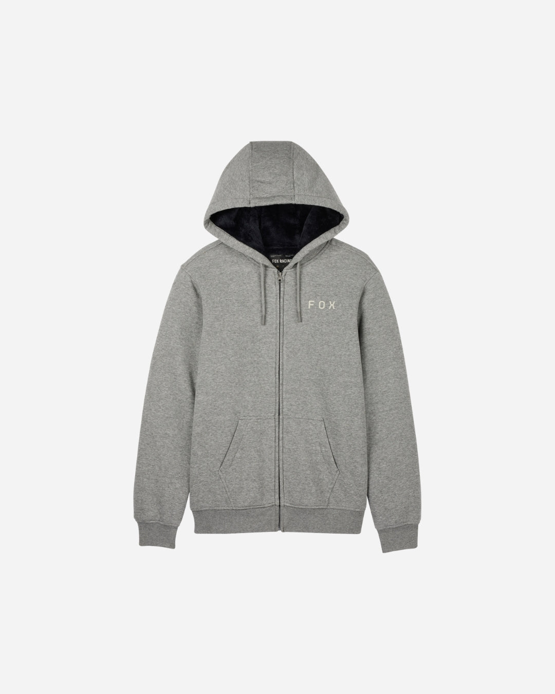 Sweat à capuche zippé Fox Racing Magnetic Sasquatch - Gris