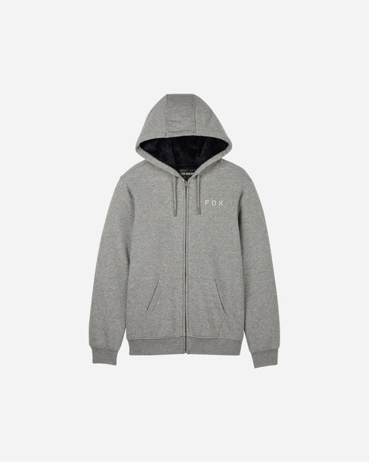 Sweat à capuche zippé Fox Racing Magnetic Sasquatch - Gris