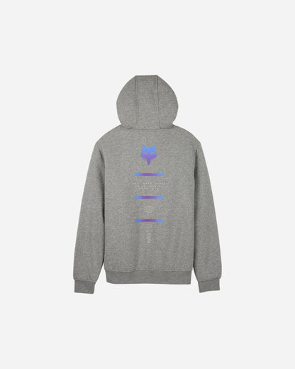 Sweat à capuche zippé Fox Racing Magnetic Sasquatch - Gris