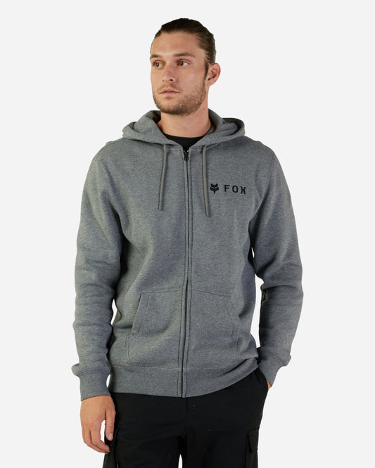 Sweat à capuche zippé Fox Racing Absolute Essential - Gris
