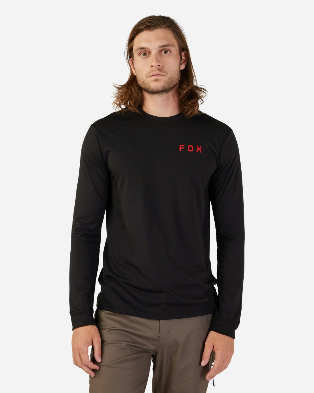 Fox Racing Magnetic long-sleeved technical T-shirt - Black