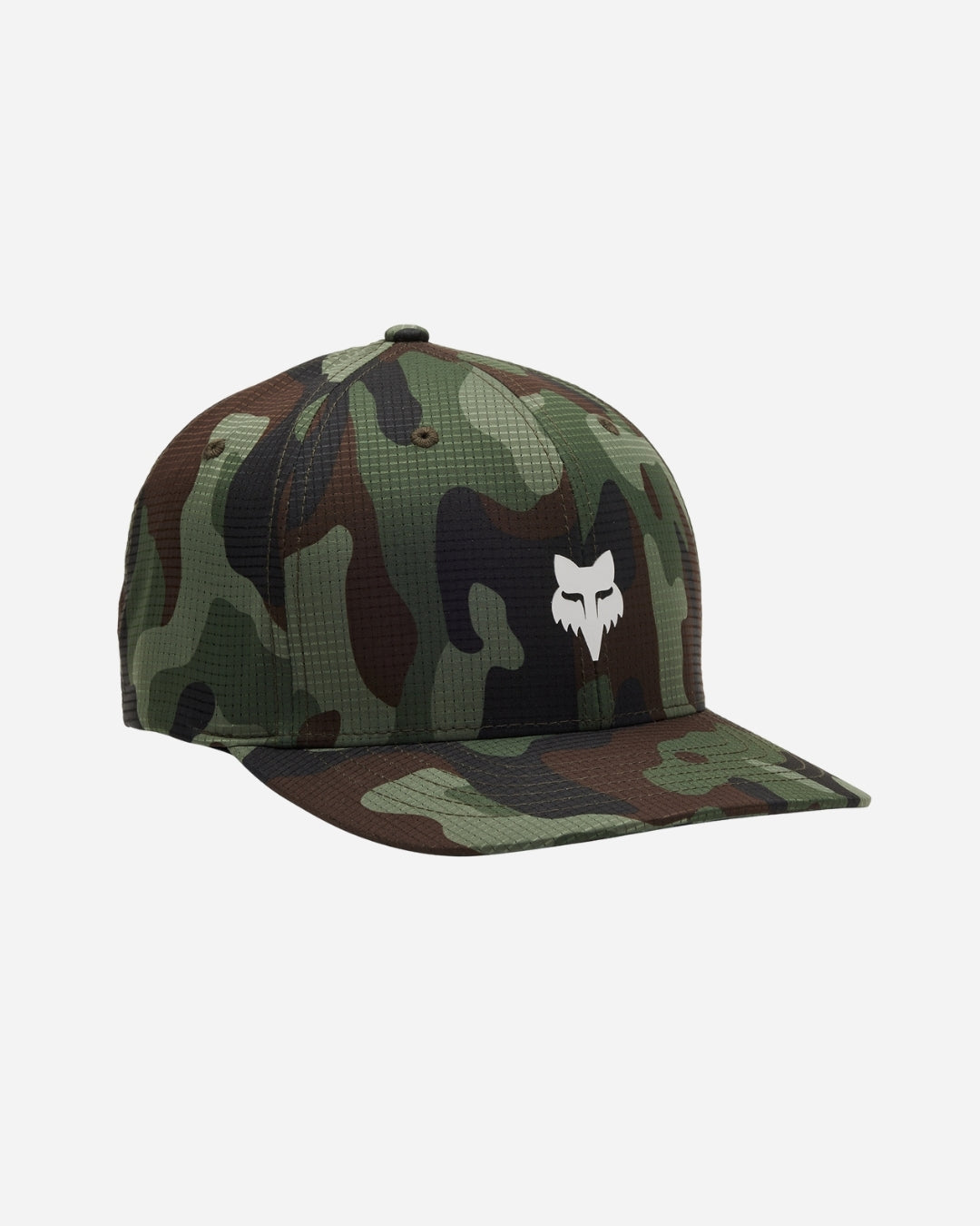 Cappellino Fox Racing Fox-Head Tech Flexfit - Verde mimetico