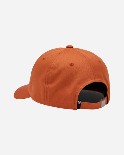 Cappellino regolabile Fox Racing Wordmark da donna - Arancione atomico
