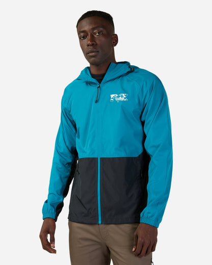 Veste Coupe-Vent Fox Racing Cienega - Bleu Mat