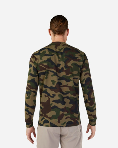 Fox Racing Fox Head long sleeve technical t-shirt - Green camo