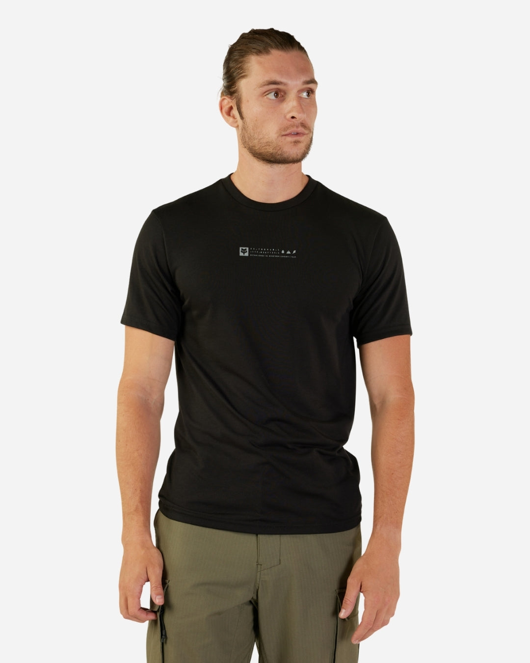 Fox Racing Base Over short-sleeved technical T-shirt - Black