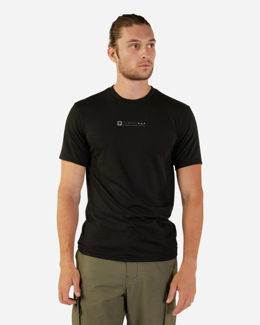 Fox Racing Base Over short-sleeved technical T-shirt - Black
