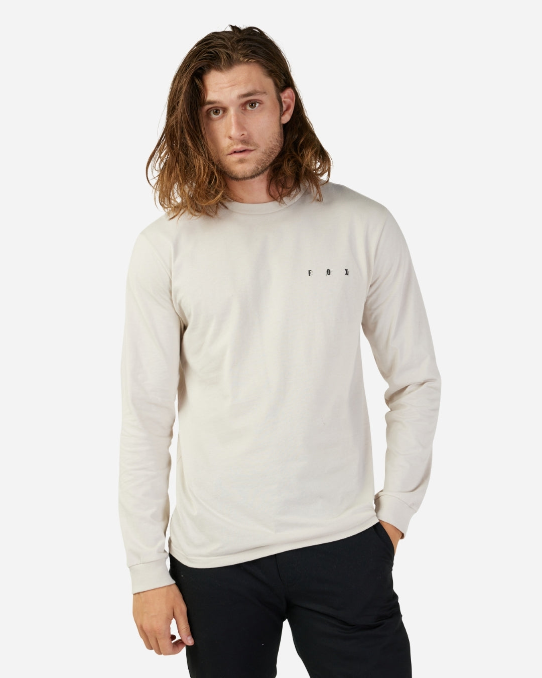 Fox Racing Diffuse Langarmshirt – Weiß