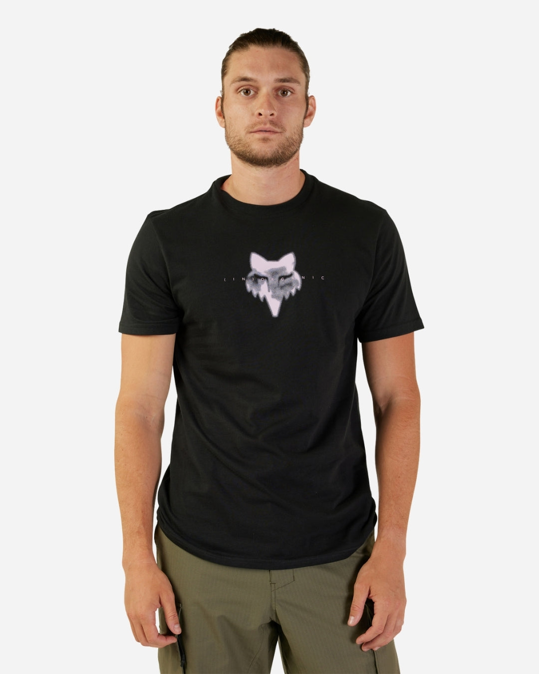 Fox Racing Inorganic Kurzarm-T-Shirt – Schwarz