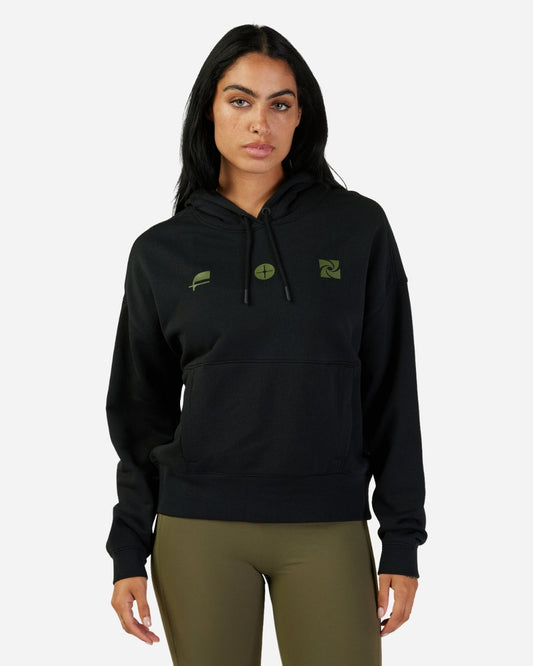 Sweat Femme Fox Racing Sensory Essential - Noir