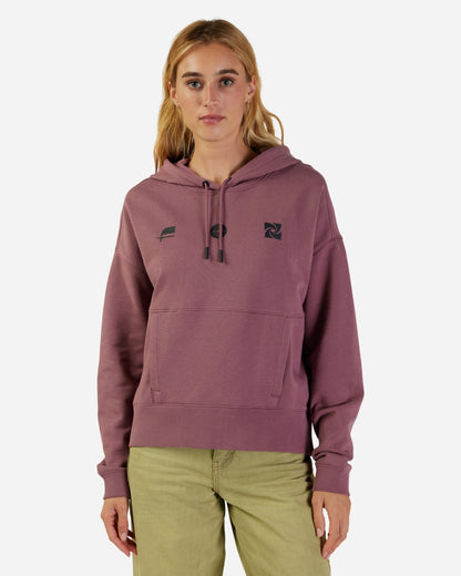 Sweat Femme Fox Racing Sensory Essential - Cordovan