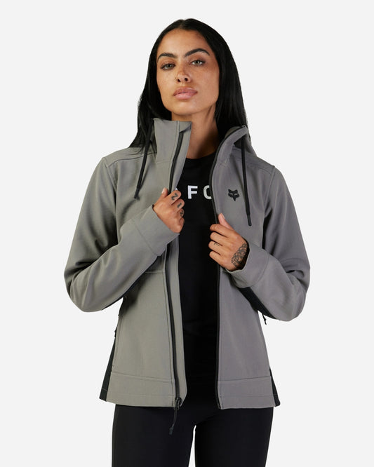 Veste Softshell Femme Fox Racing Pit - Pewter