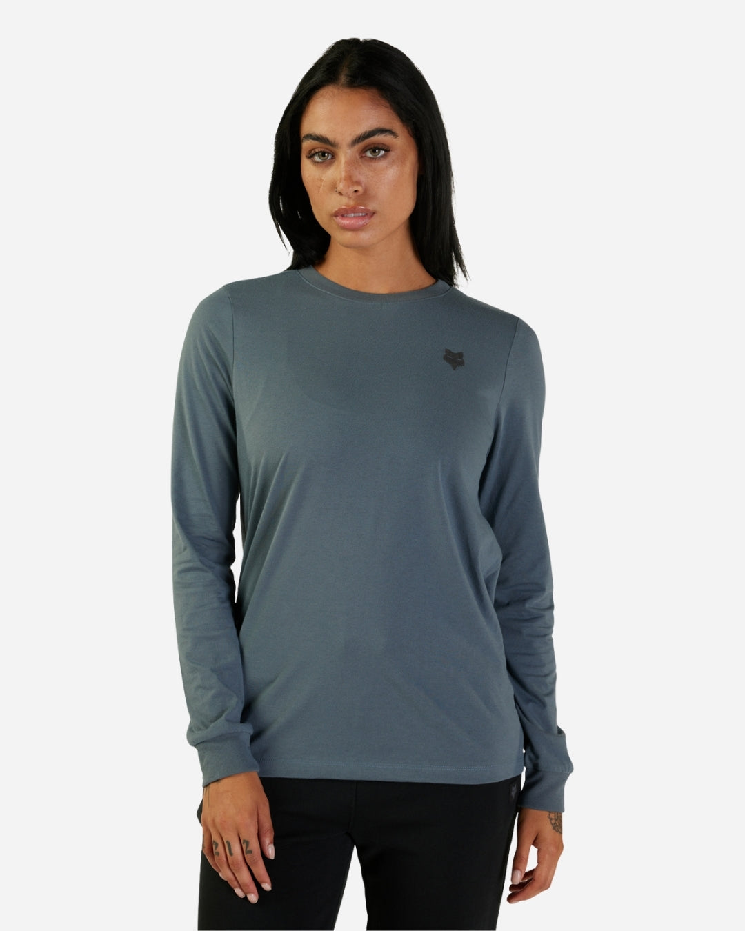 Maglietta a maniche lunghe Fox Racing Faded Out da donna - Agrumi