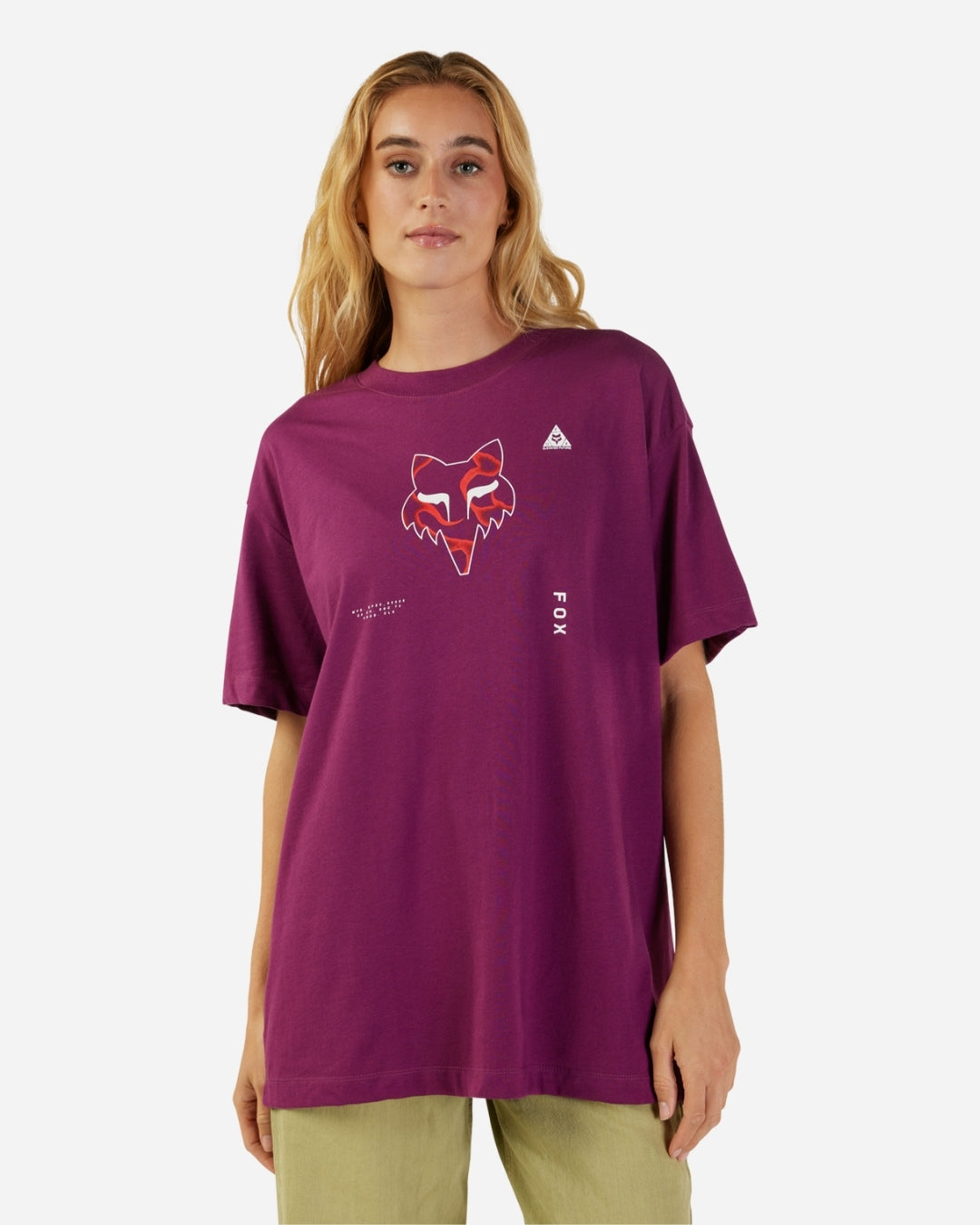 T-shirt Femme Fox Racing Withered manches courtes - Magnétique