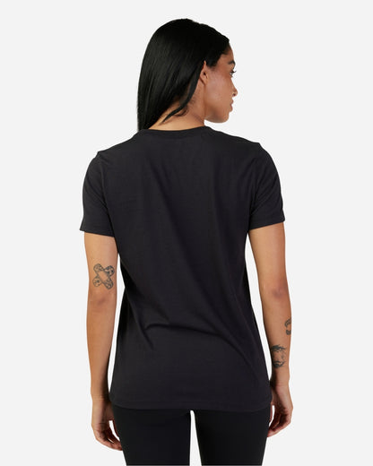 T-shirt Femme Fox Racing Diffuse manches courtes - Noir