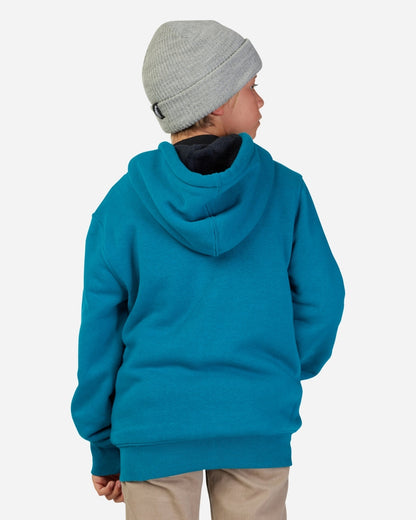 Sweat à capuche zippé Enfant Fox Racing Cienega Sasquatch - Bleu